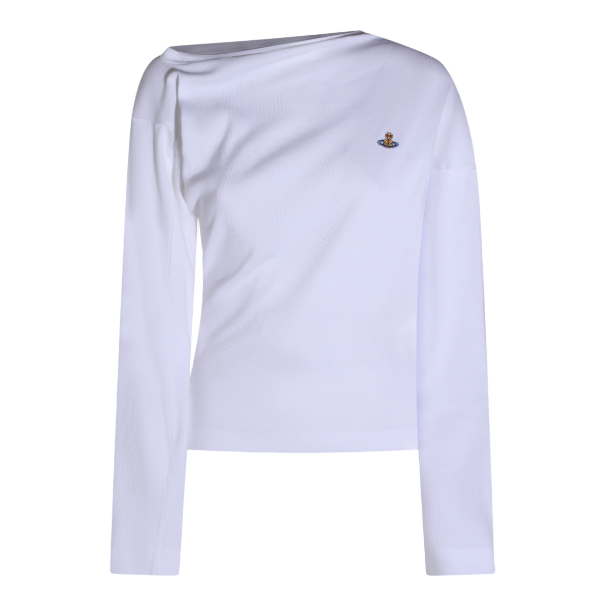 Classic Crew Neck White Sweater