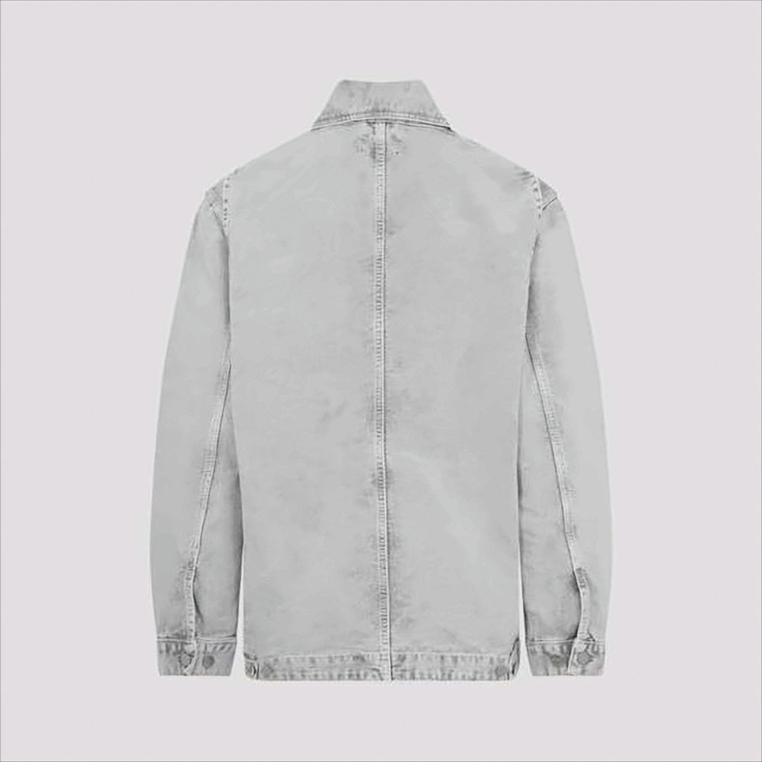 Light Grey Washed Denim Jacket