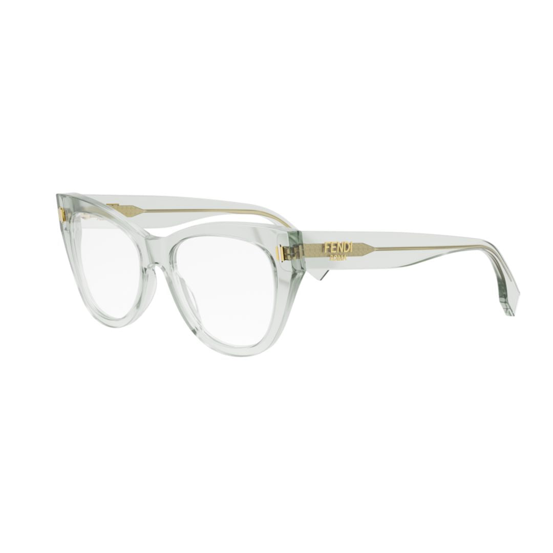 Fe50086i Translucent Acetate Cat-Eye Eyeglasses