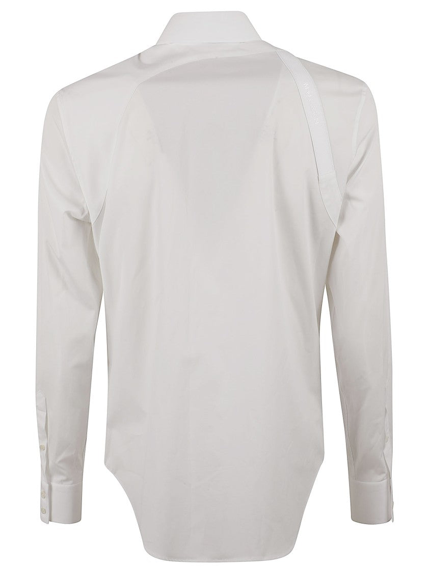 Structured White Shirt With Classic Collar
