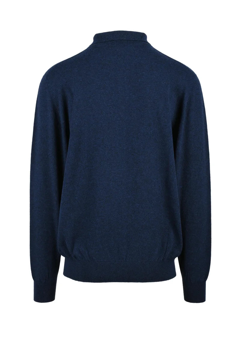 Cashmere Knit Polo - Multicolor