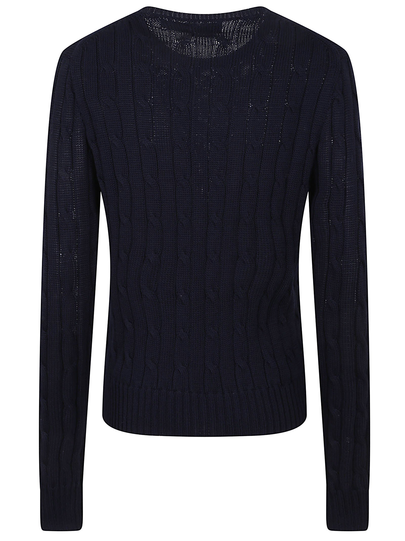 Cable Knit Crewneck Sweater