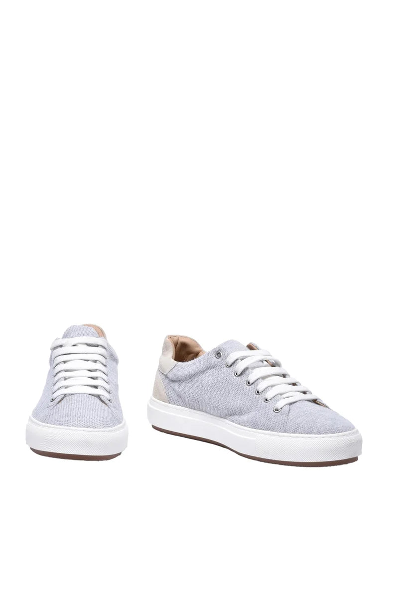 Fabric Sneakers - Light Grey