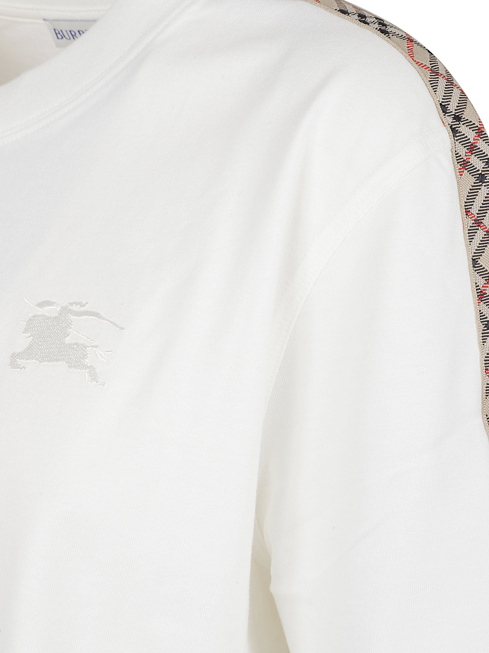 Short-Sleeve T-Shirt with Tonal Embroidery