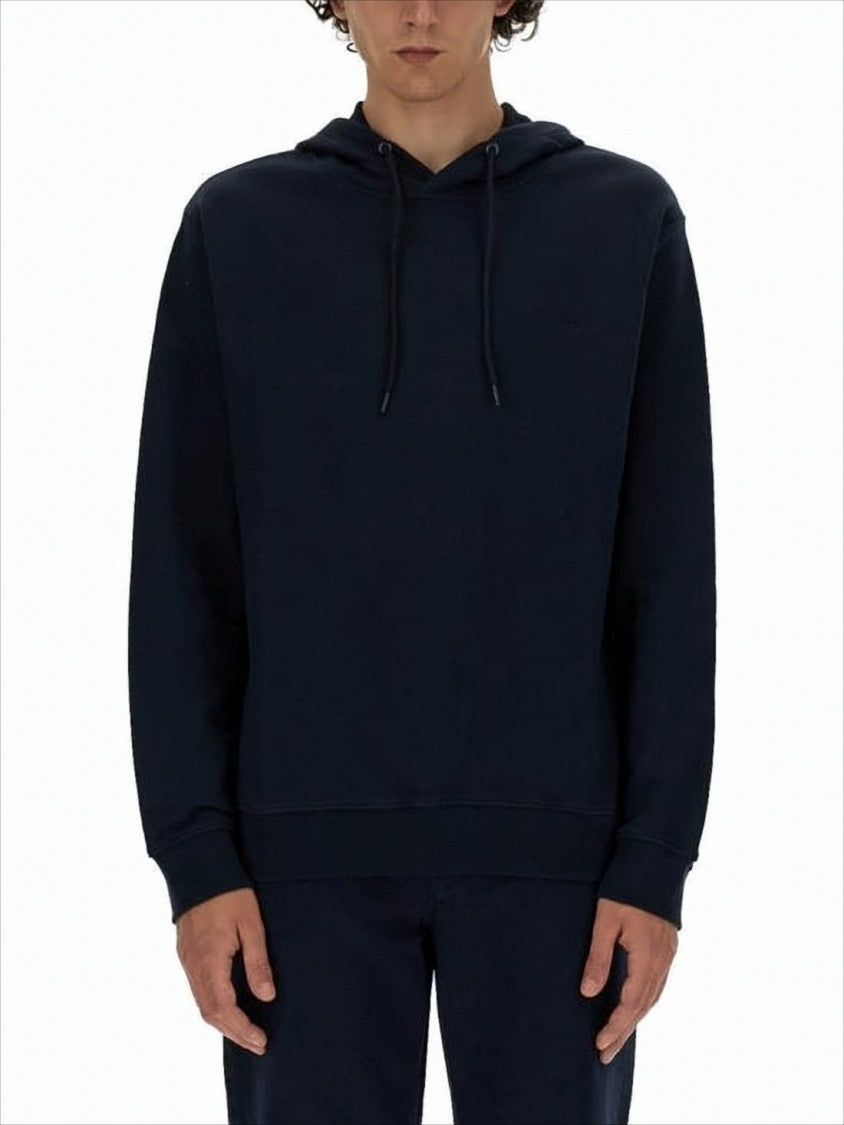 Classic Relaxed-Fit Black Hoodie with Drawstring Feature