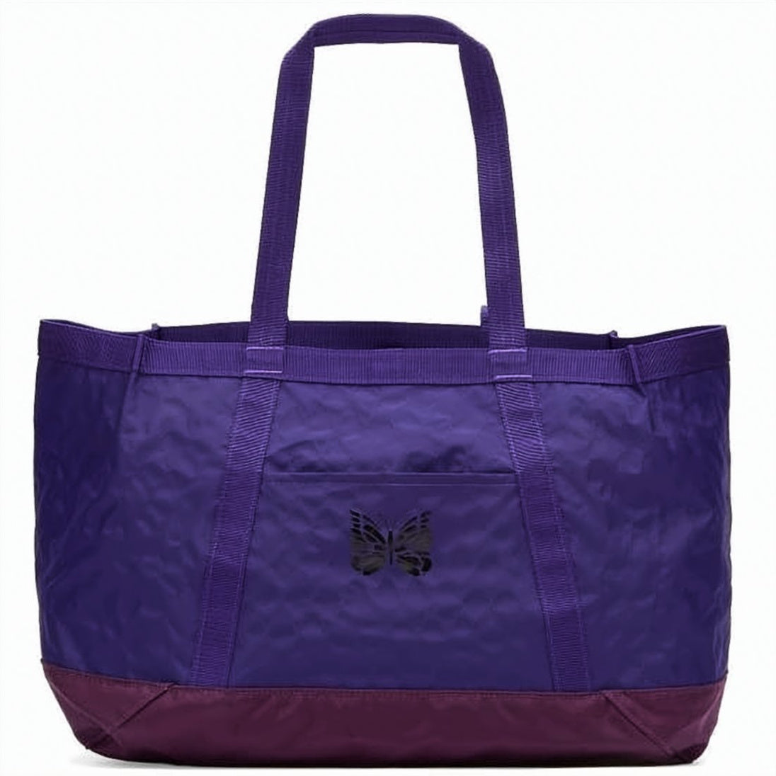 Spacious Nylon Shoulder Bag