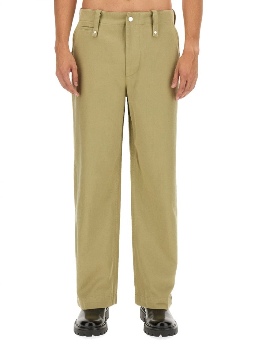 Relaxed Fit Cotton Pants
