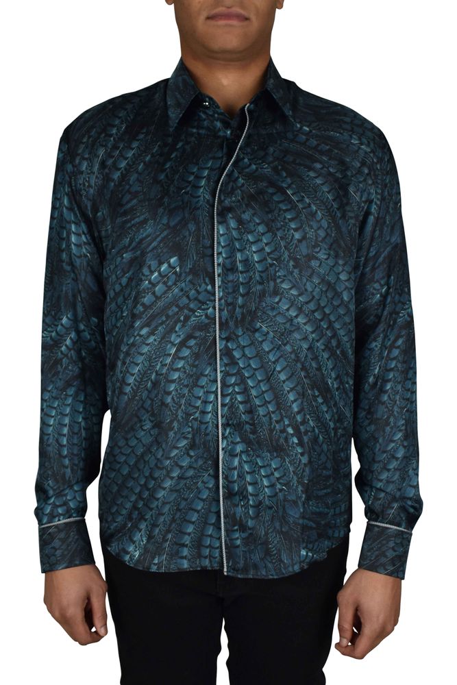 Turquoise Blue/Green Shirt