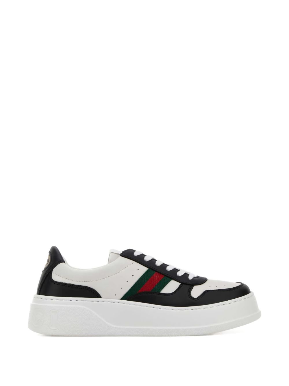 Low-Top Sneakers with Signature Web Stripes
