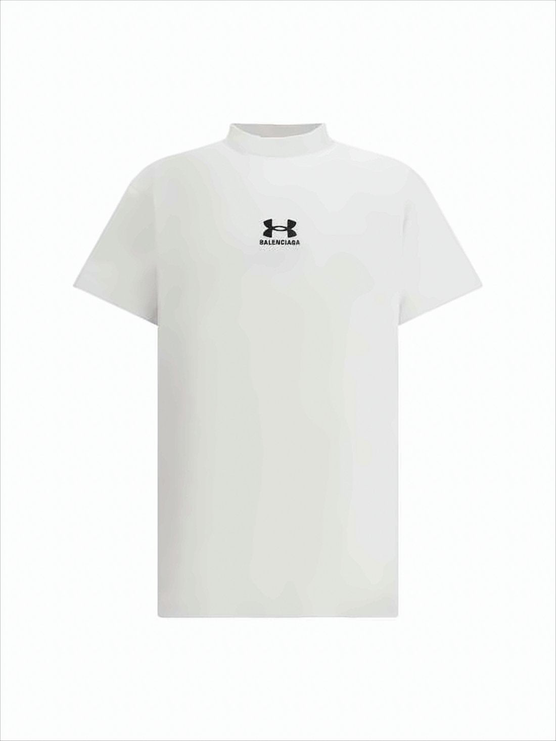 Short-Sleeved Crew Neck T-Shirt with Minimalist Design