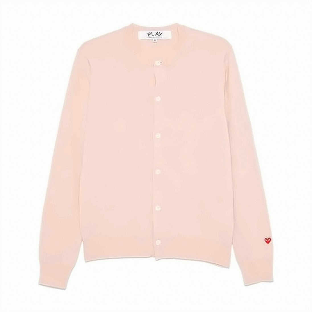 Light Pink Wool Cardigan