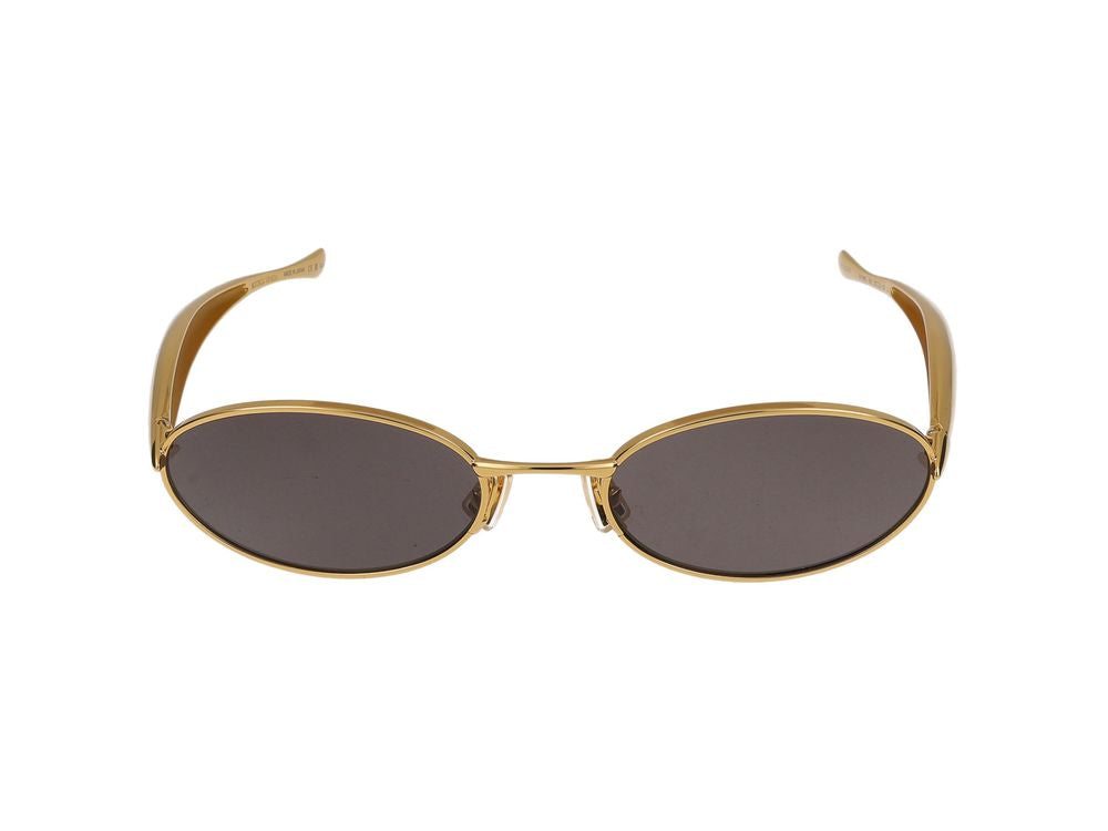 Sunglasses Bv1386S 001 Gold Gold Grey 57/21/135