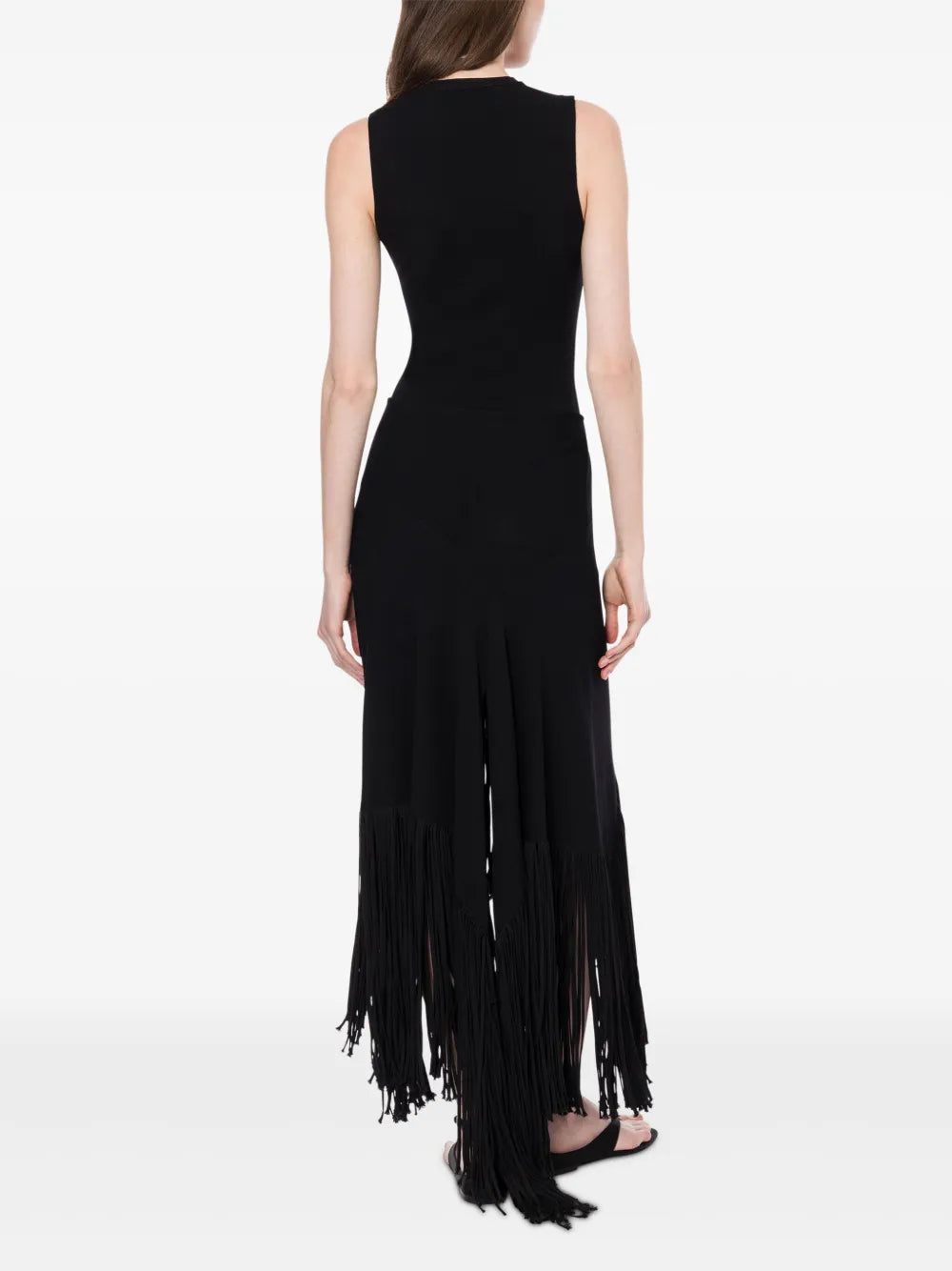 Classic High-Waisted Philosophy Skirt With Smooth Texture