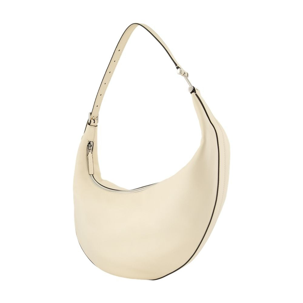 Small Shoulder Bag - Leather - White