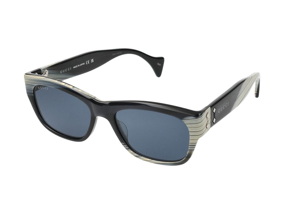 Sunglasses Gucci GG1706S 004 black black blue 55/18/145