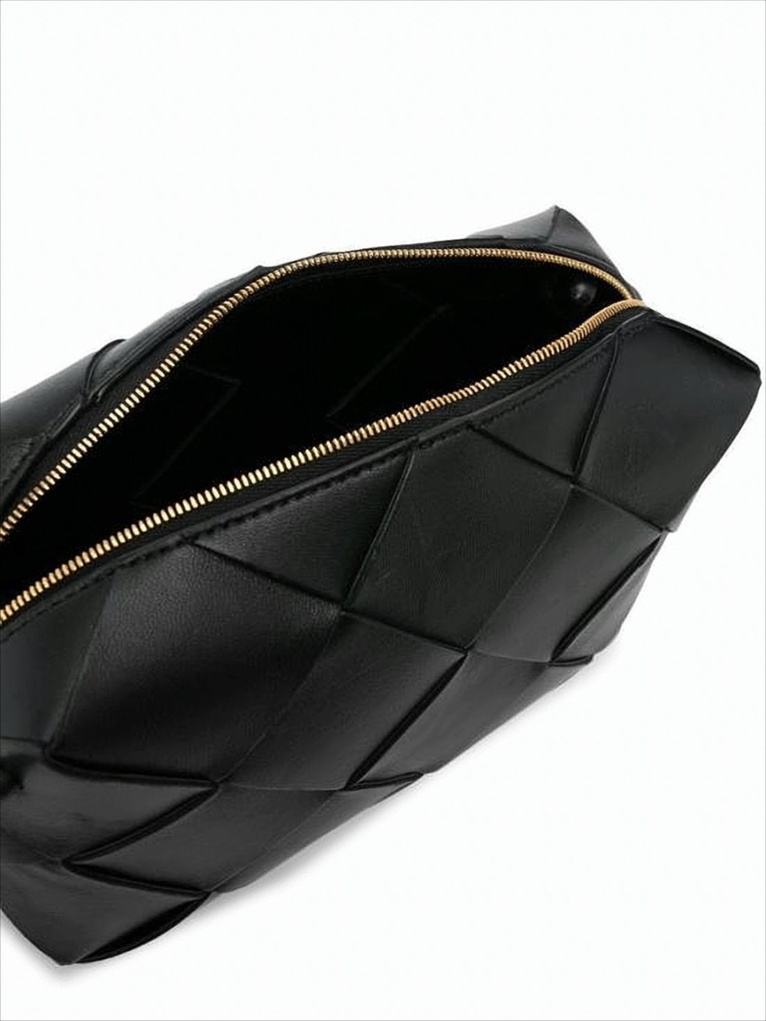 Rectangular Padded Lambskin Shoulder Bag