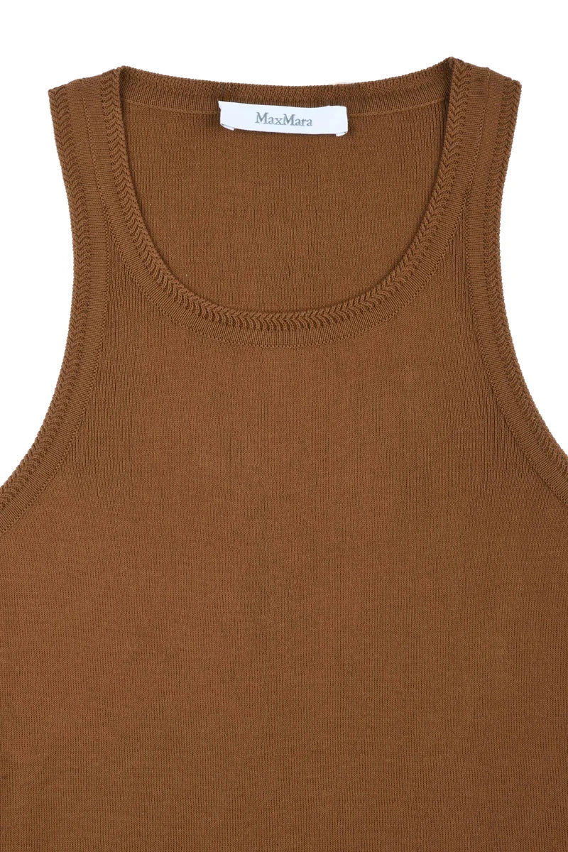 Arnes Cotton Top - Brown