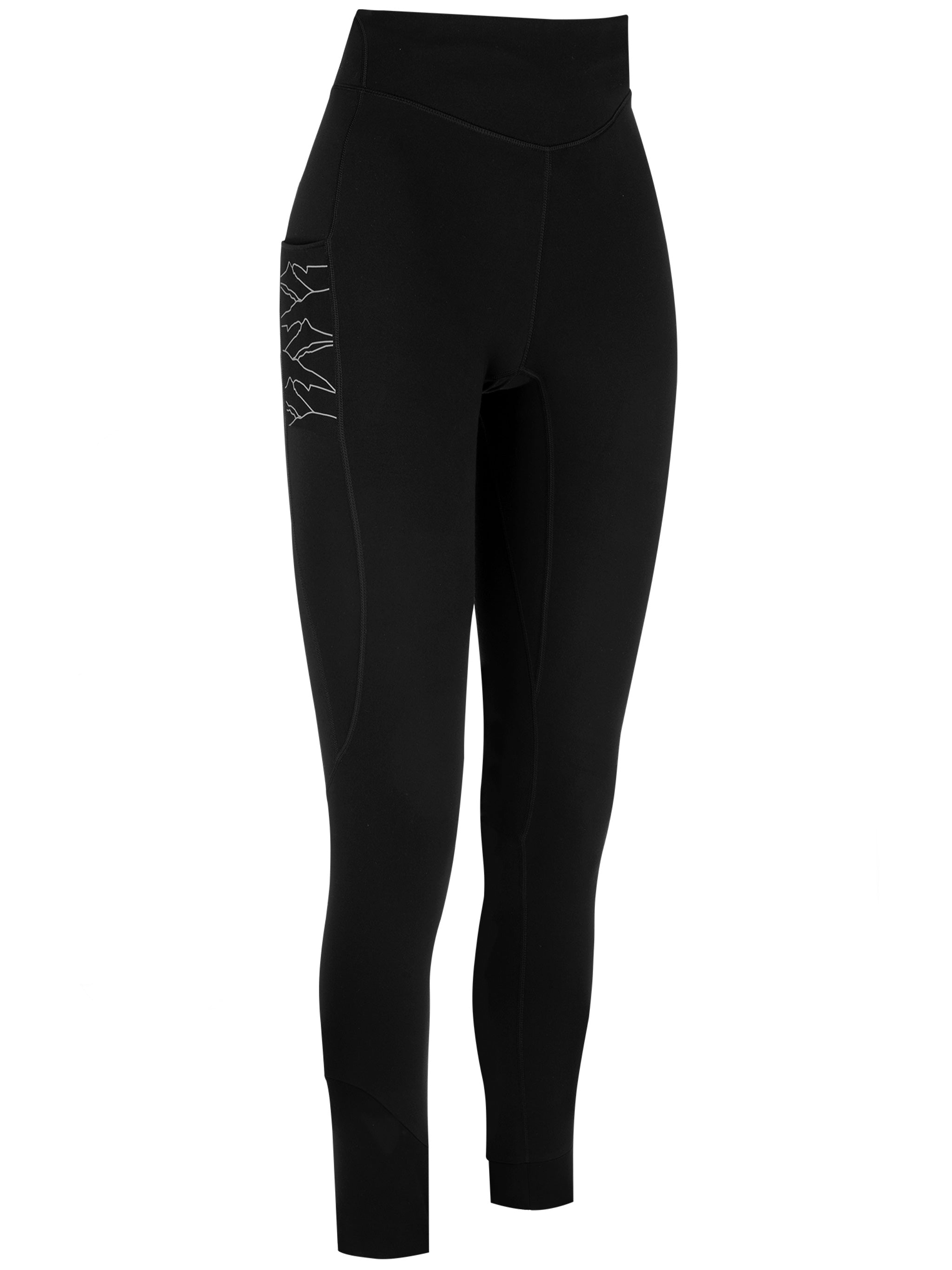 Black Anna Mountain High-Waist Leggings