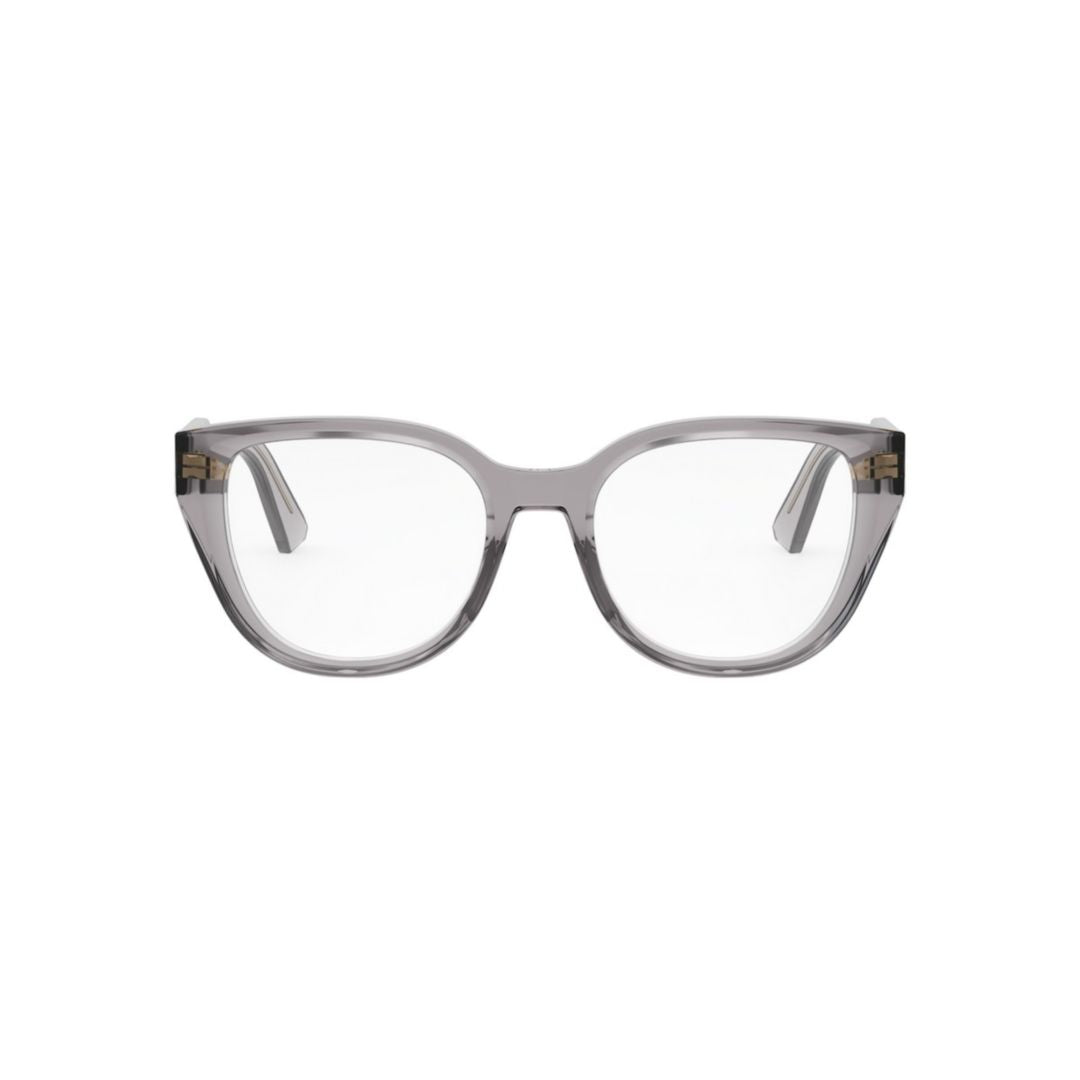 Prismeo B1i Translucent Grey Cat-Eye Sunglasses