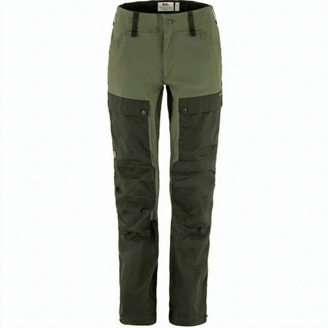 Two-Tone Functional Straight Pants