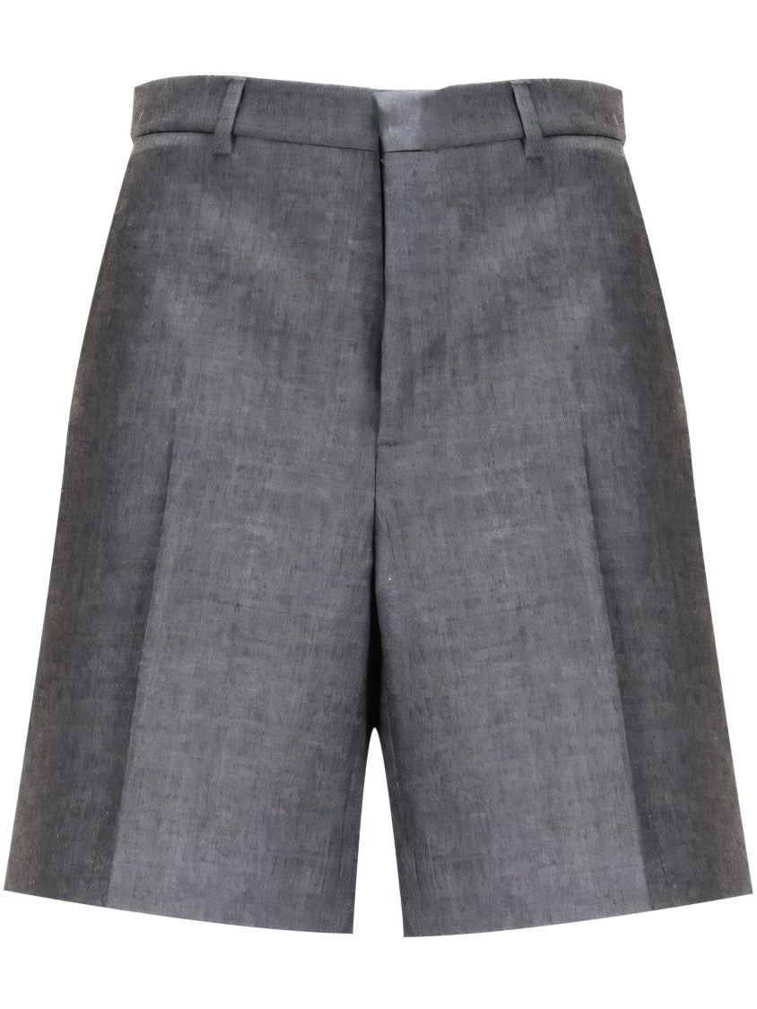 Tailored Grey Shorts