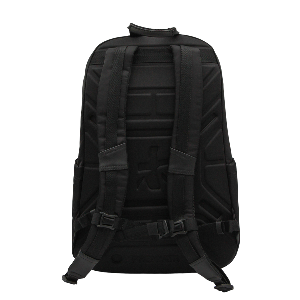 Matte Black Backpack with Padded Straps