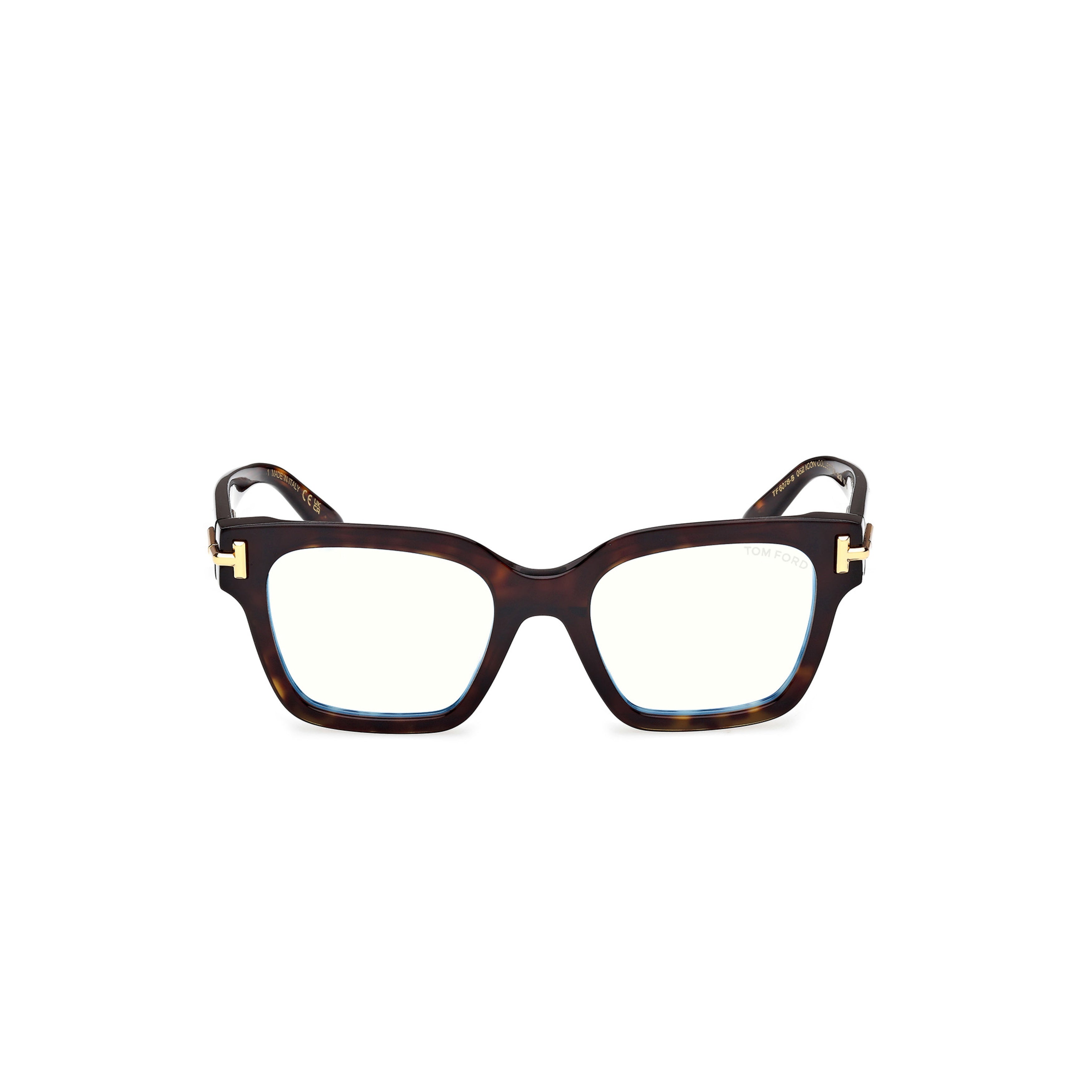 Ft6078-B Oversized Square Acetate Sunglasses