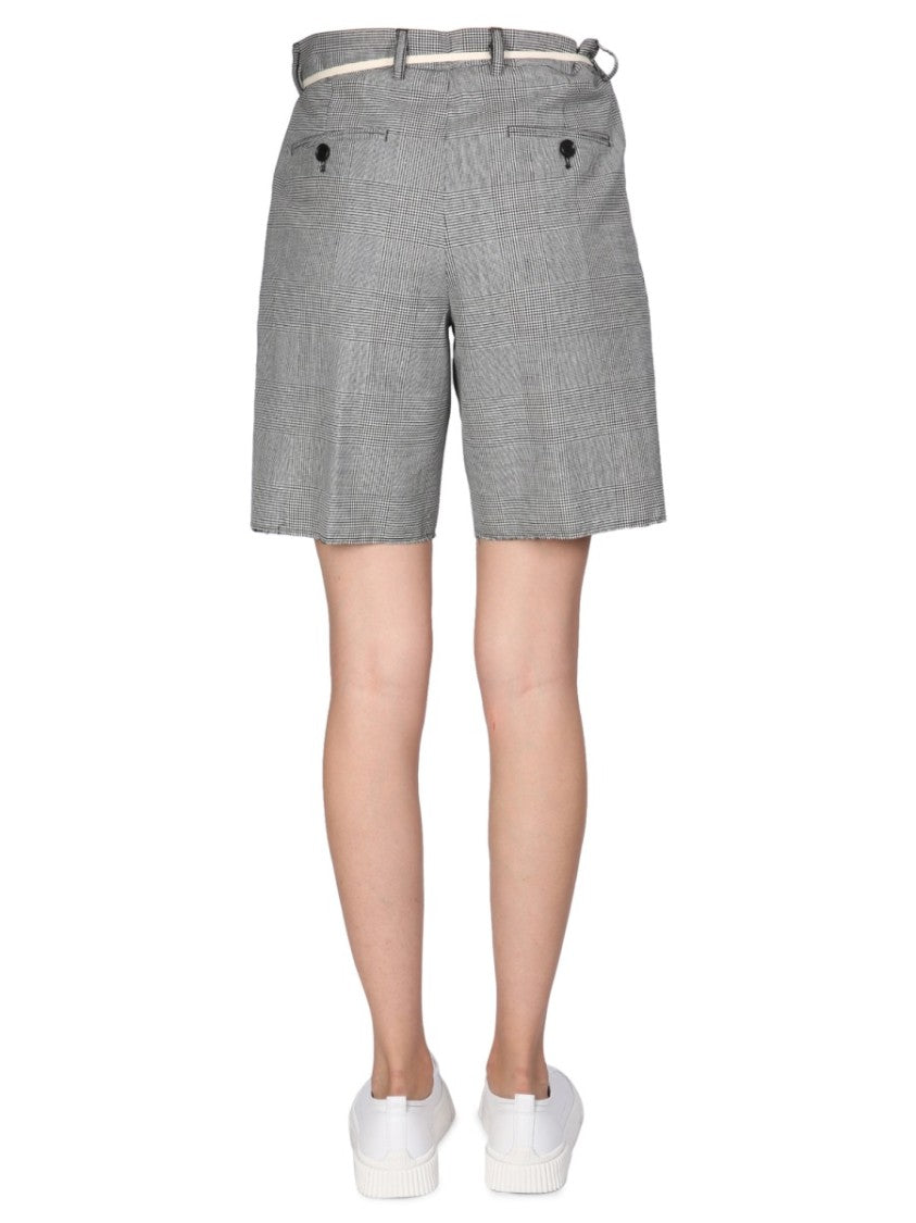 Stretch Flannel Bermuda Shorts