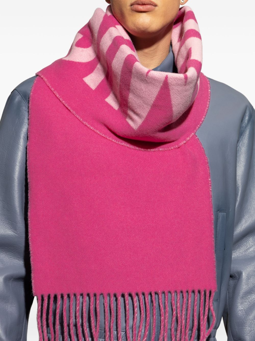 Rectangular Wool Scarf