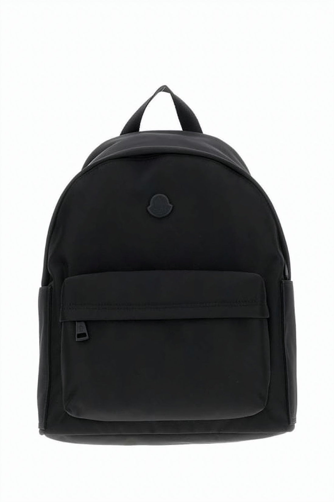 Water-Repellent Matte Black Backpack