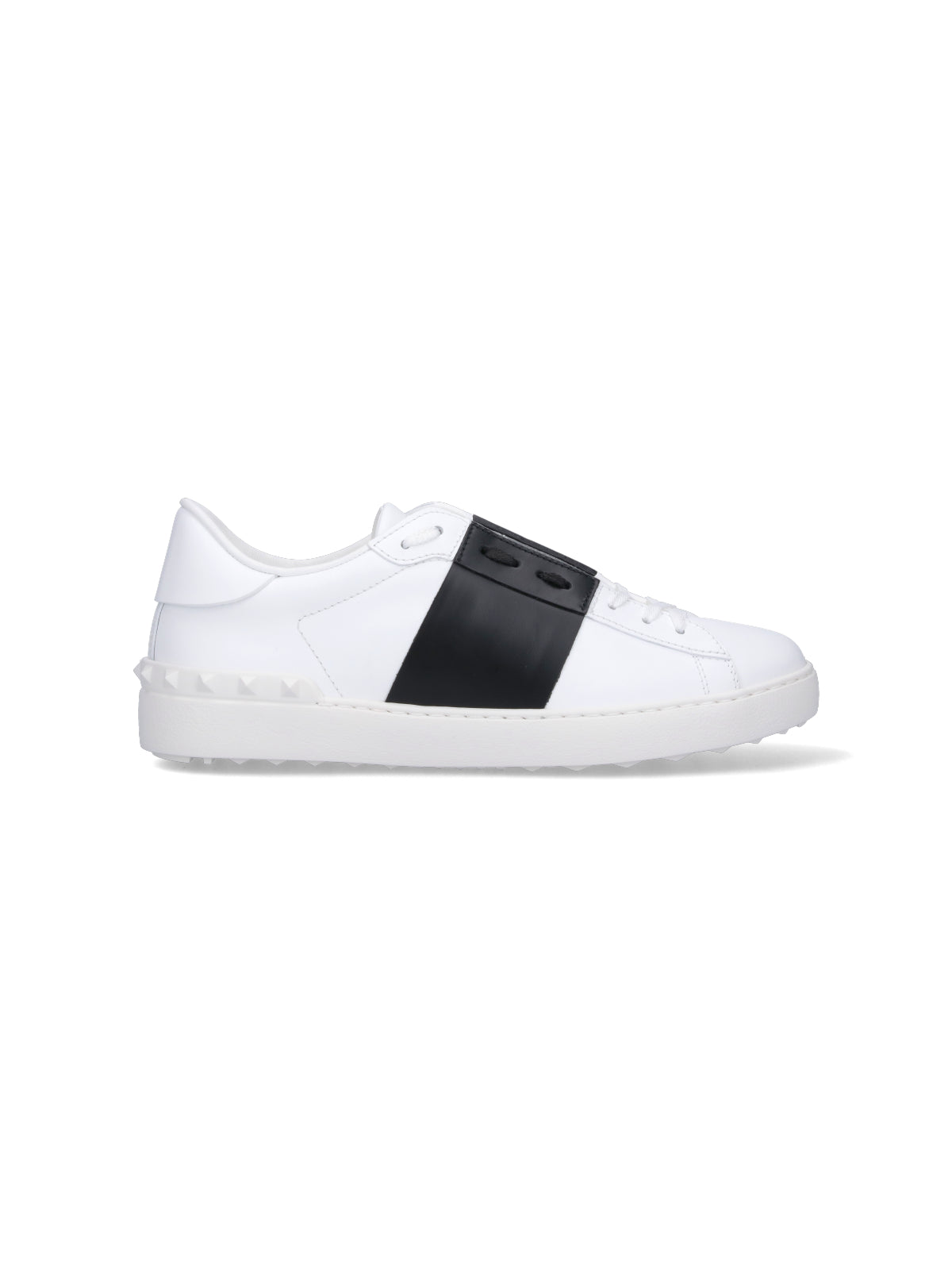 Low-Top Sneakers with Contrasting Band