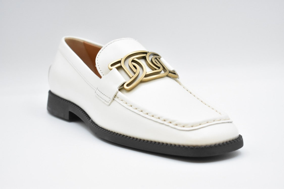 Yogurt Pelle Leather Flat Shoes