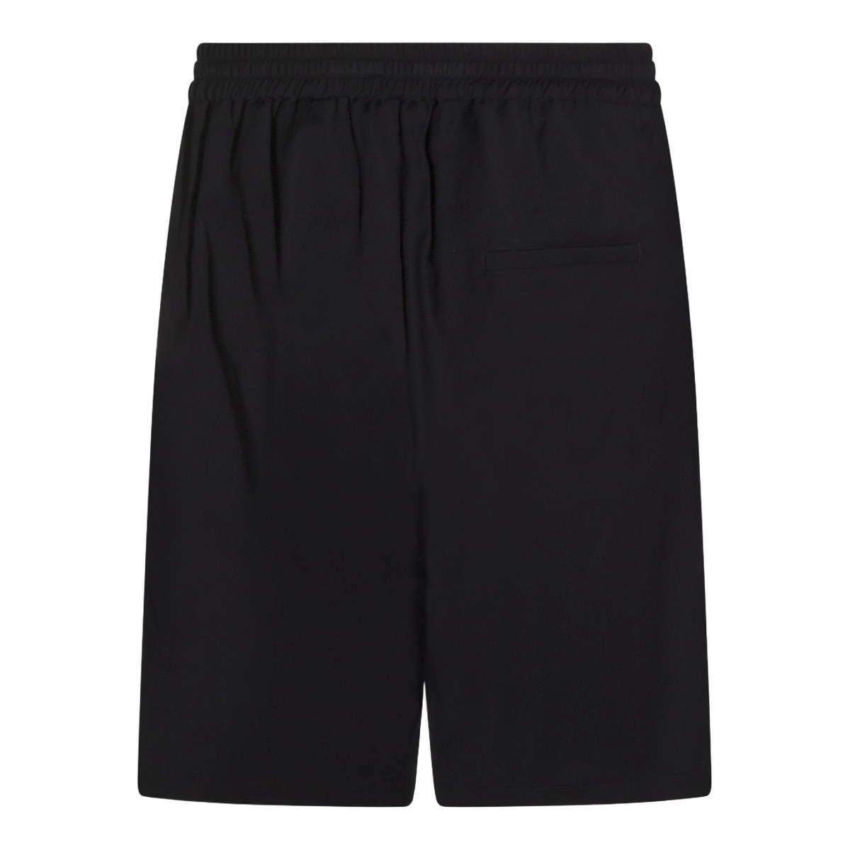 Mid-Thigh Straight Cut Shorts With Drawstring Waistband