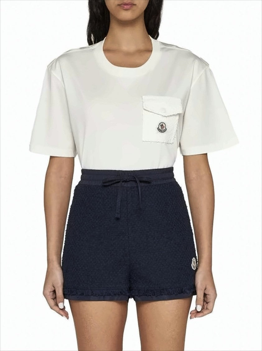 Textured Activewear Shorts with Drawstring Waist
