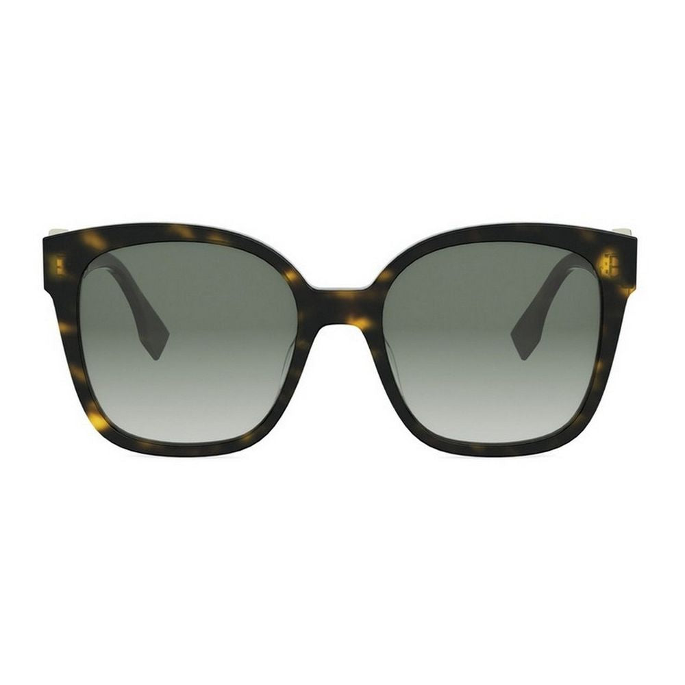 Ff Diamonds Oversized Square Acetate Sunglasses