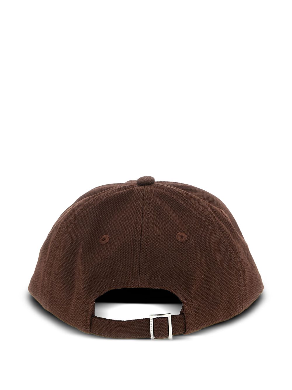 Distressed Brown Cotton Hat