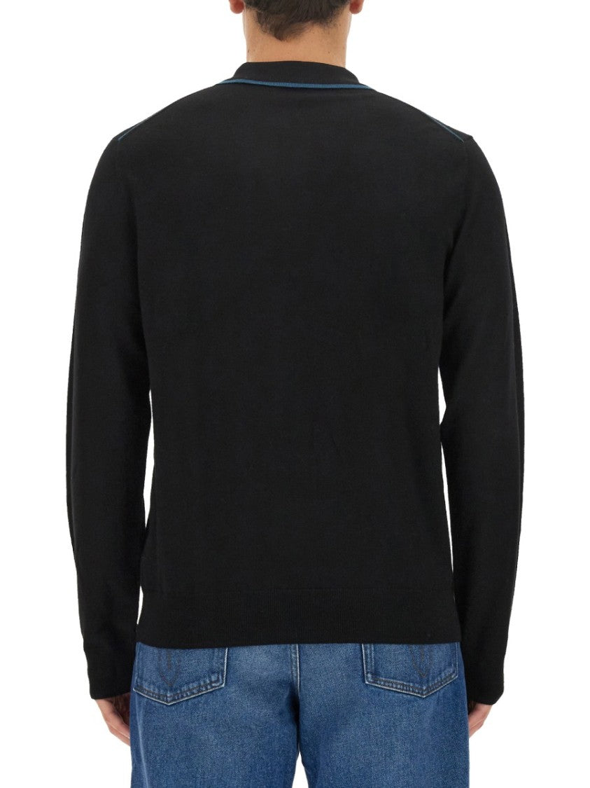 Regular Fit Merino Wool Polo