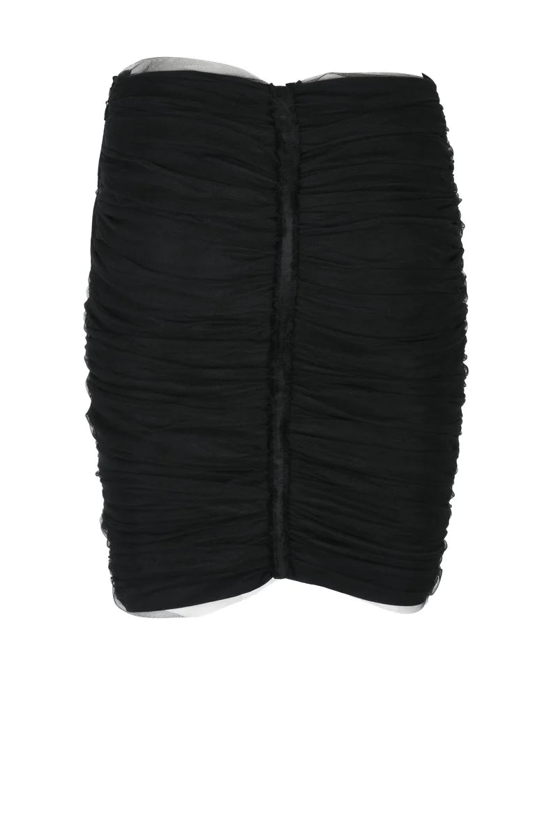 Mini Tulle Skirt - Black