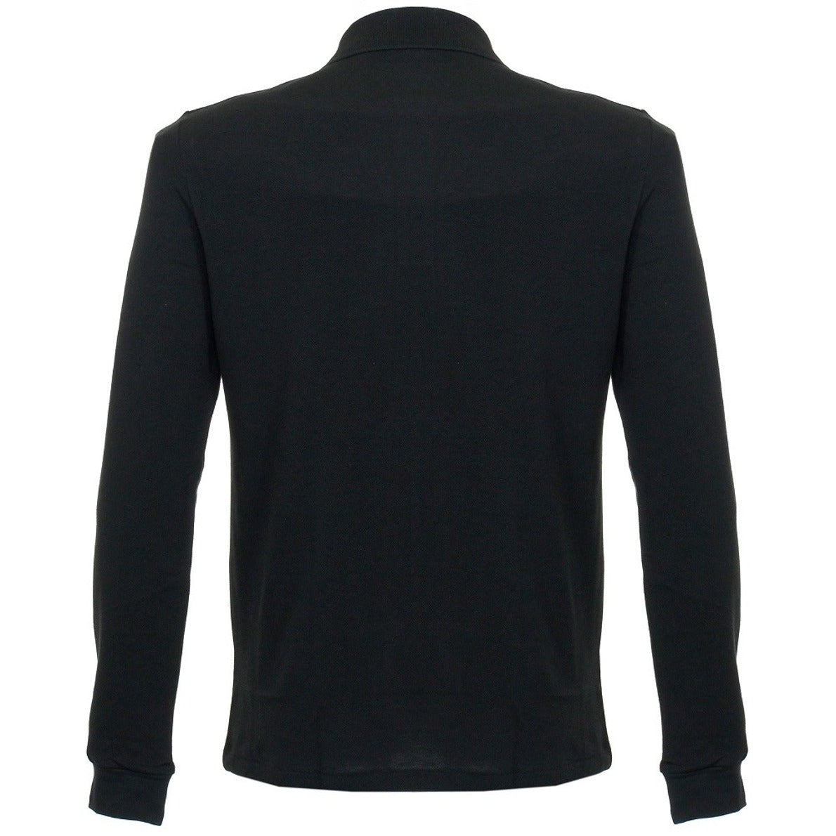 Black Long-Sleeved Polo