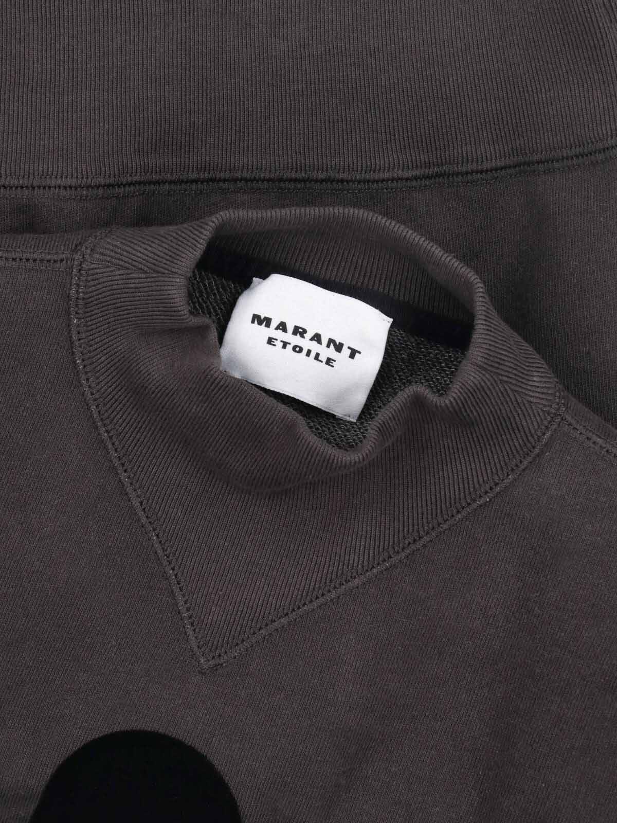 Textured Logo Graphic Cropped Sweater