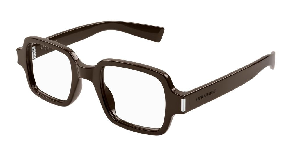 Eyeglasses Saint Laurent SL 720 OPT 004 Brown Brown Transpare 48/23/145