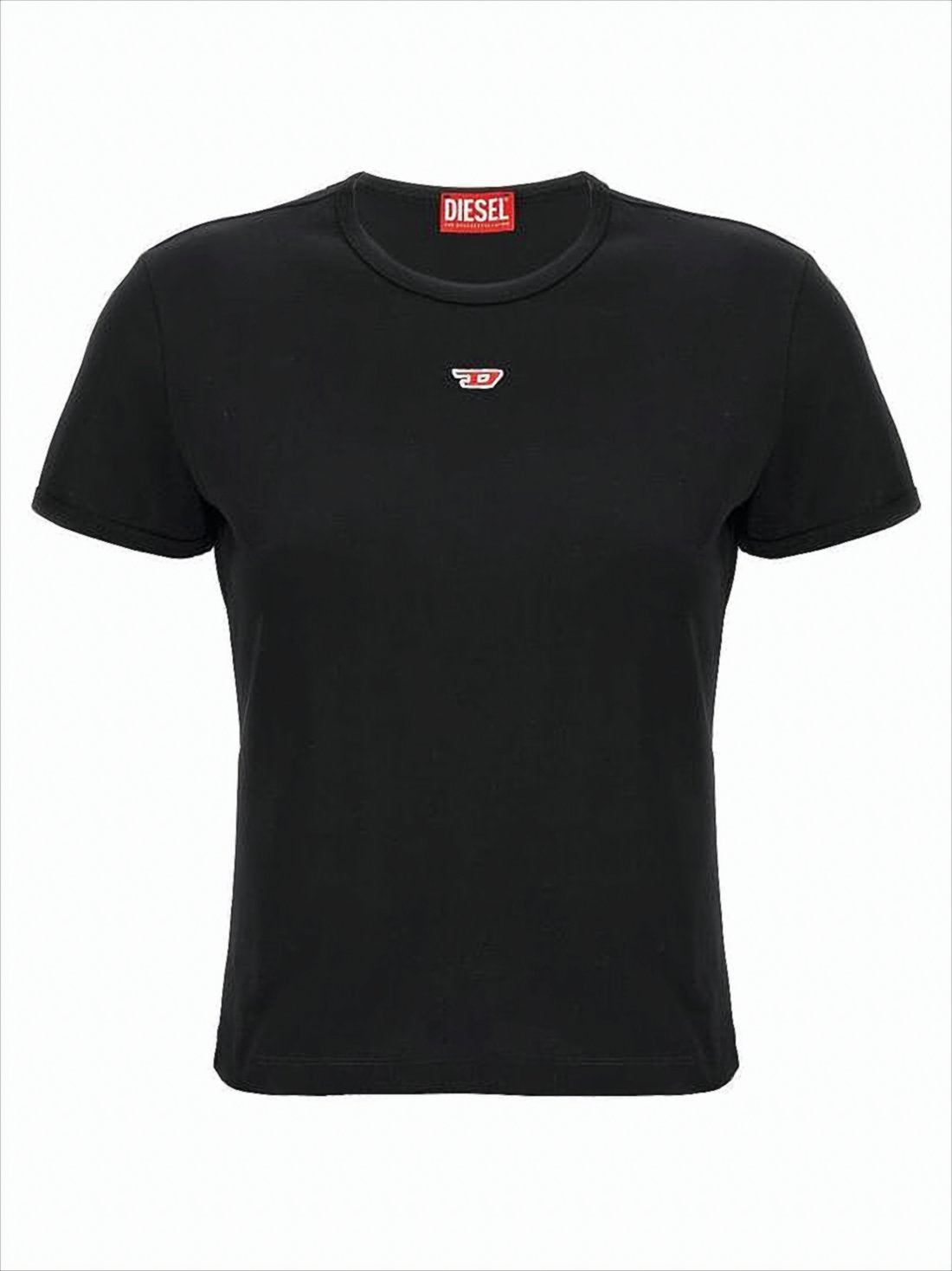 Fitted Cropped Cotton Top