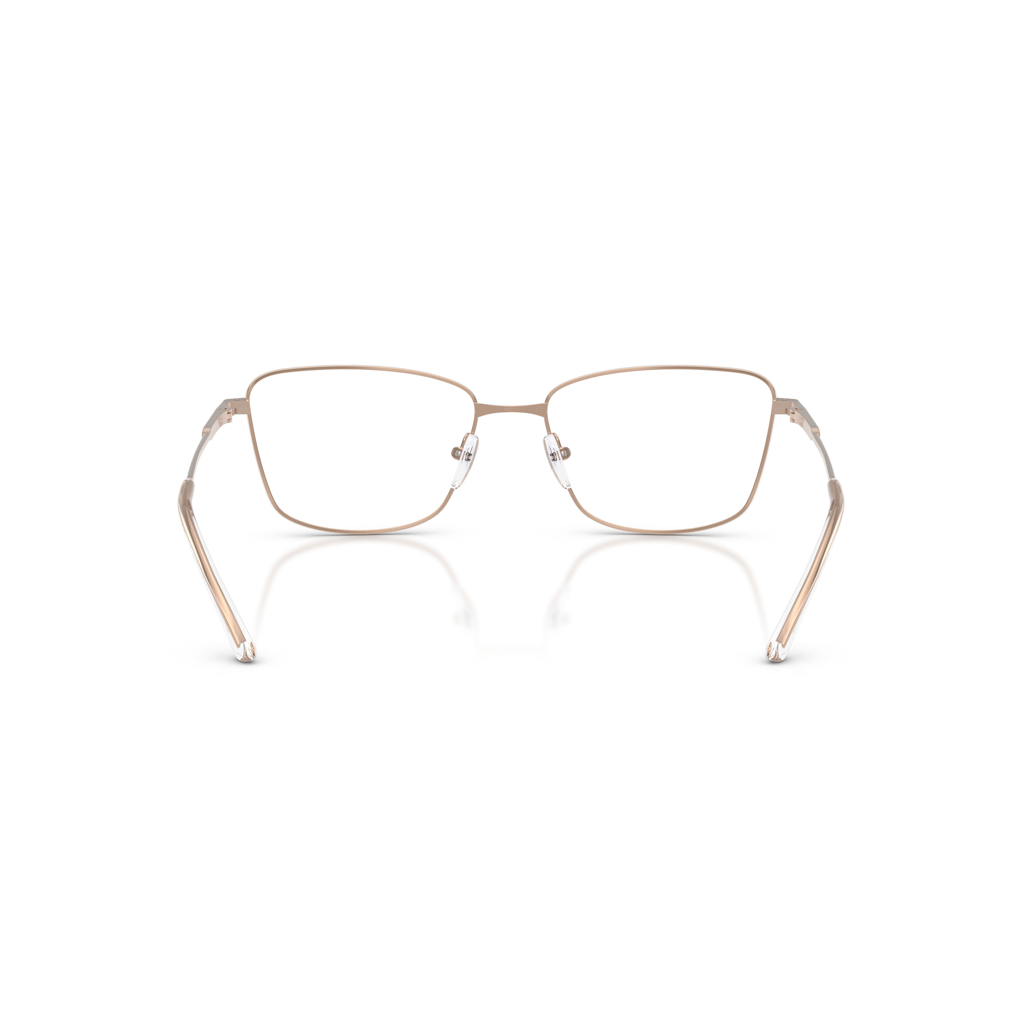 0ea1185b Sleek Square Gold Metal Frame Eyeglasses