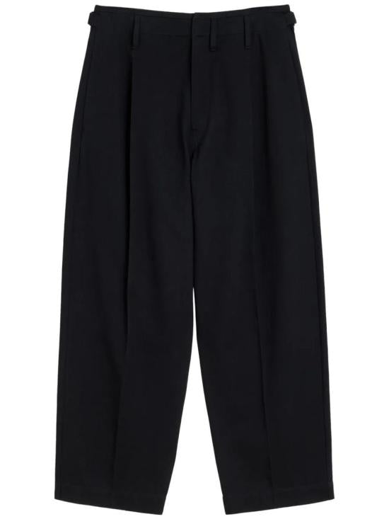 Straight-Leg Minimalist Pants with Mid-Rise Waist