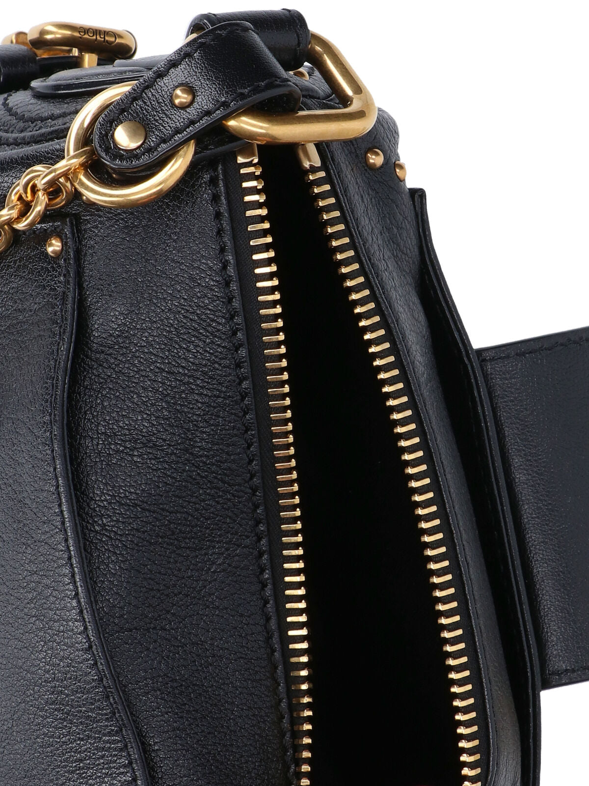 Black Paddington Textured Leather Bag