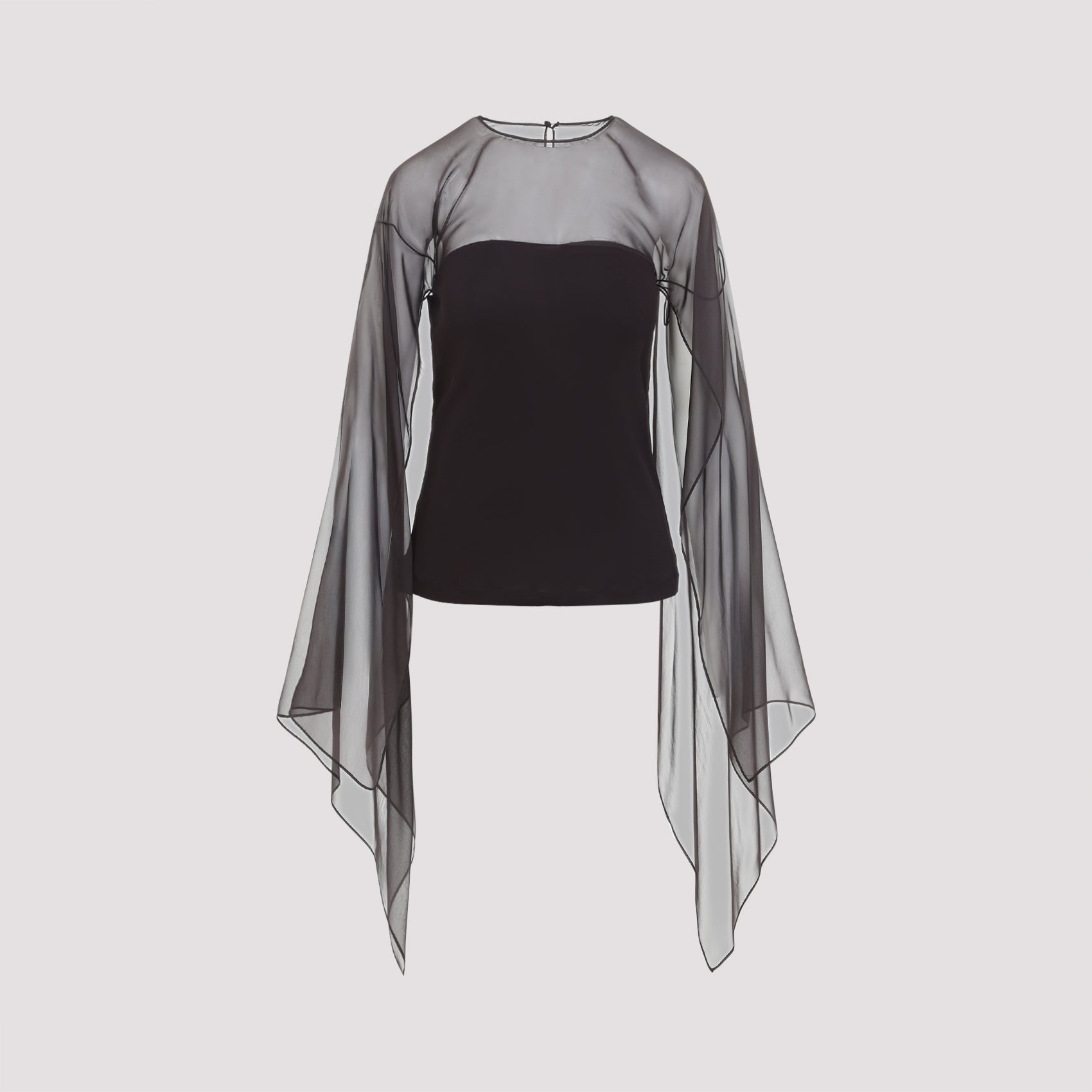 Strapless Illusion Neckline Top