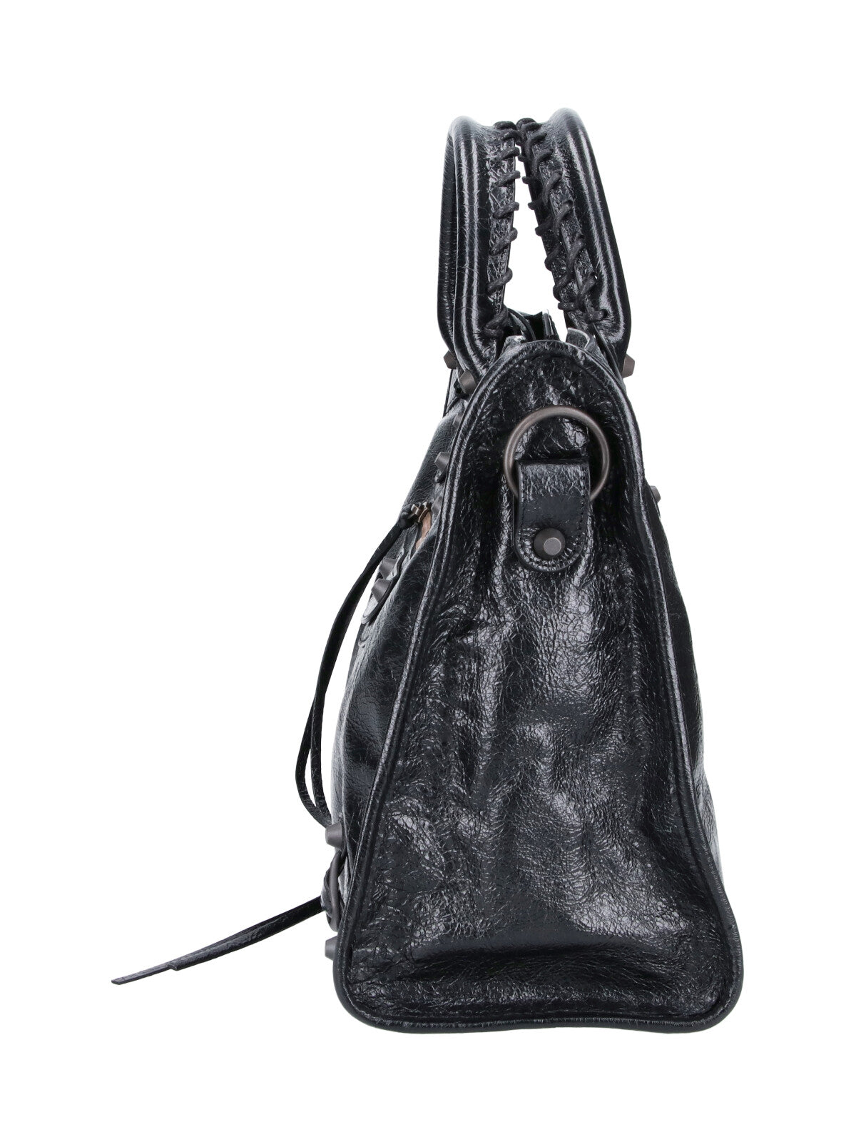 Black Medium Le City Lamb Bag