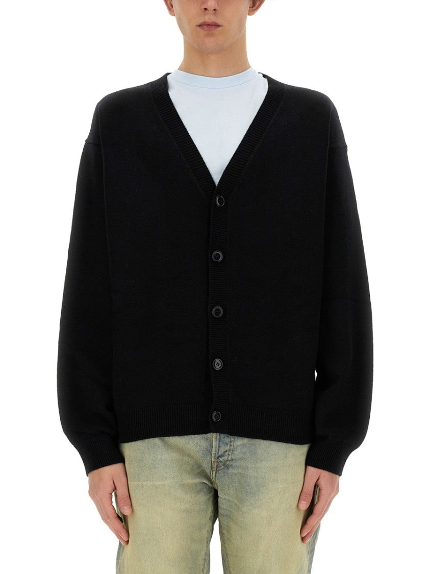 Cardigan With Embroidered Tiger Academy