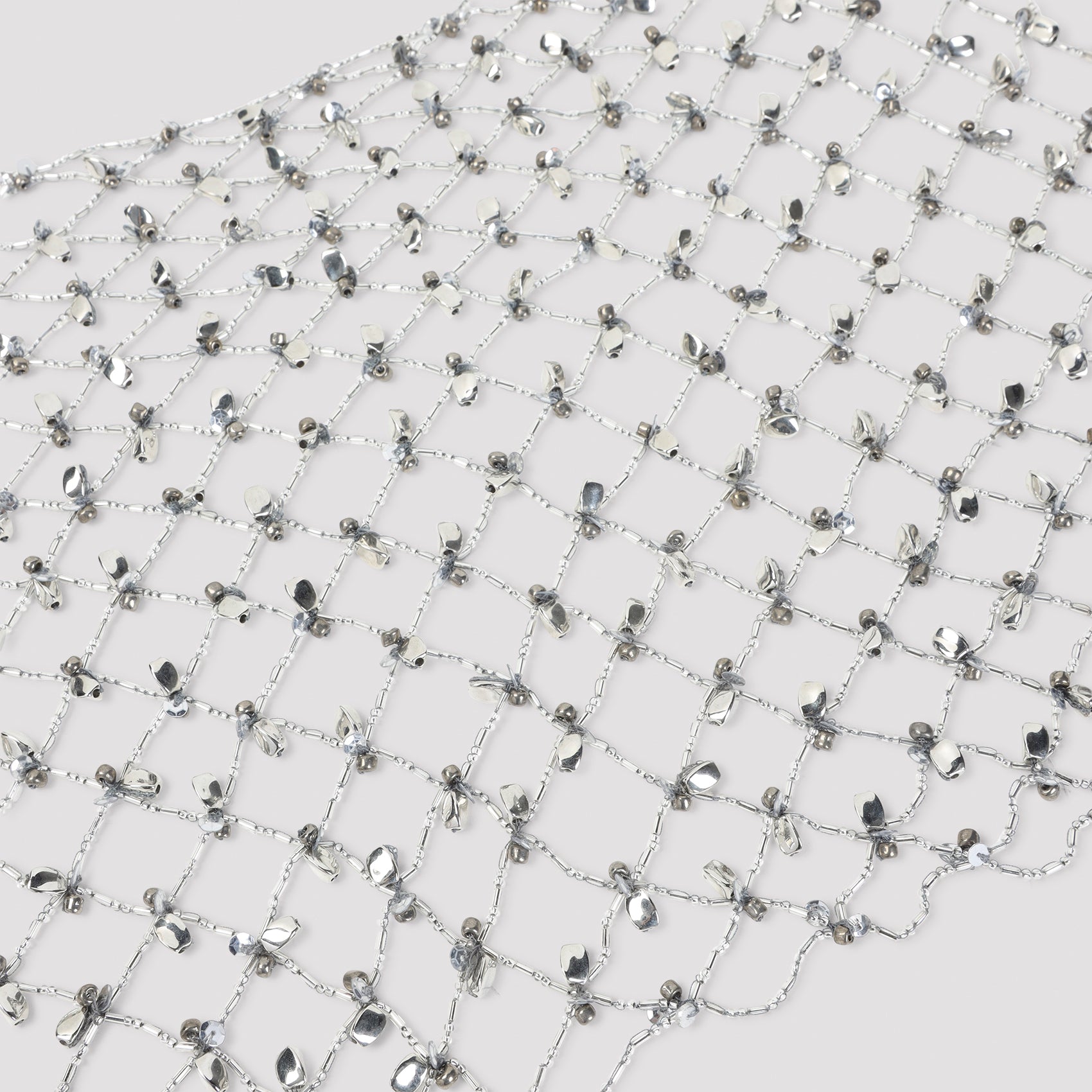 Netted Adorned Scarf