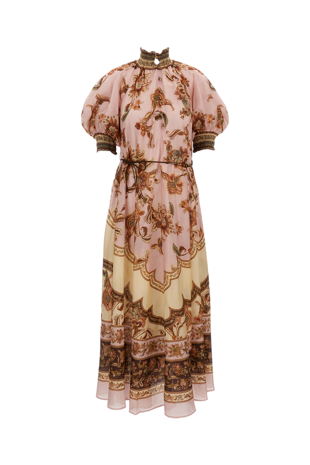 Multicolor Aster Billow Maxi Dress